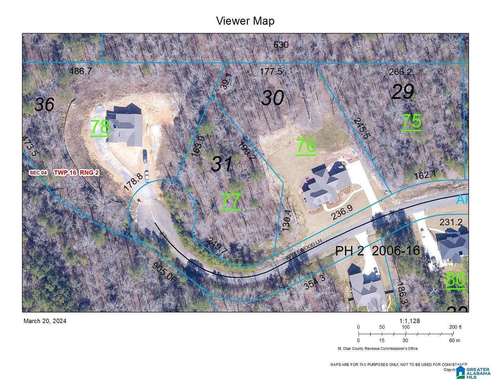 0.8 Acres of Residential Land for Sale in Odenville, Alabama