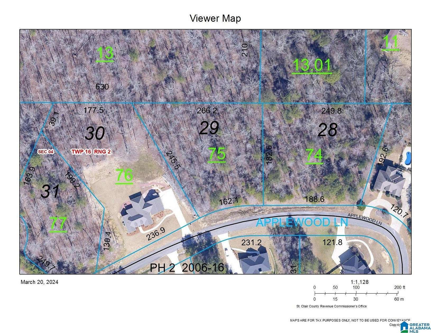 0.9 Acres of Residential Land for Sale in Odenville, Alabama