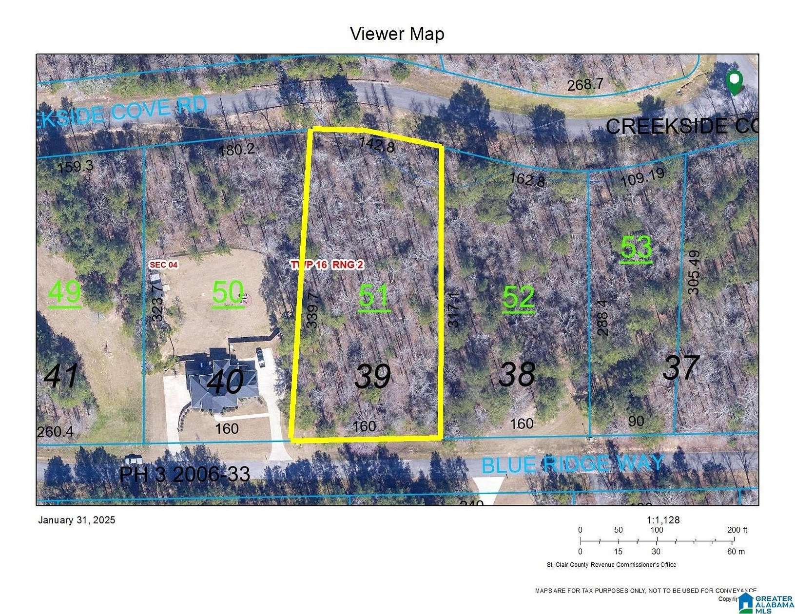 1.15 Acres of Residential Land for Sale in Odenville, Alabama