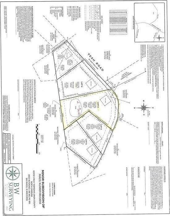 3.7 Acres of Residential Land for Sale in Monroe, North Carolina
