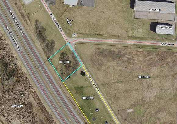 0.58 Acres of Commercial Land for Sale in Carroll, Ohio