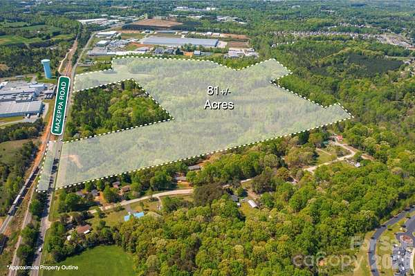 83 Acres of Mixed-Use Land for Sale in Mooresville, North Carolina