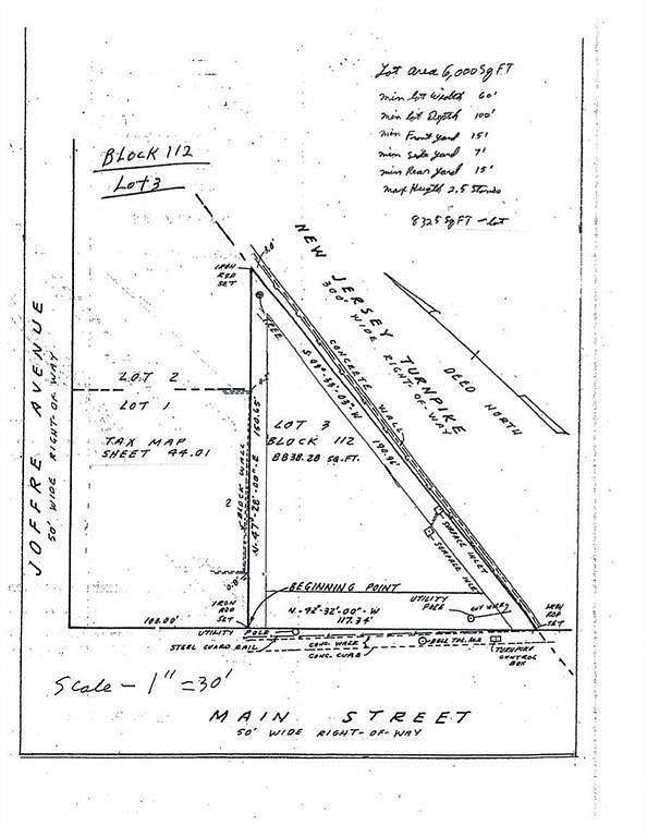 0.386 Acres of Residential Land for Sale in Milltown, New Jersey