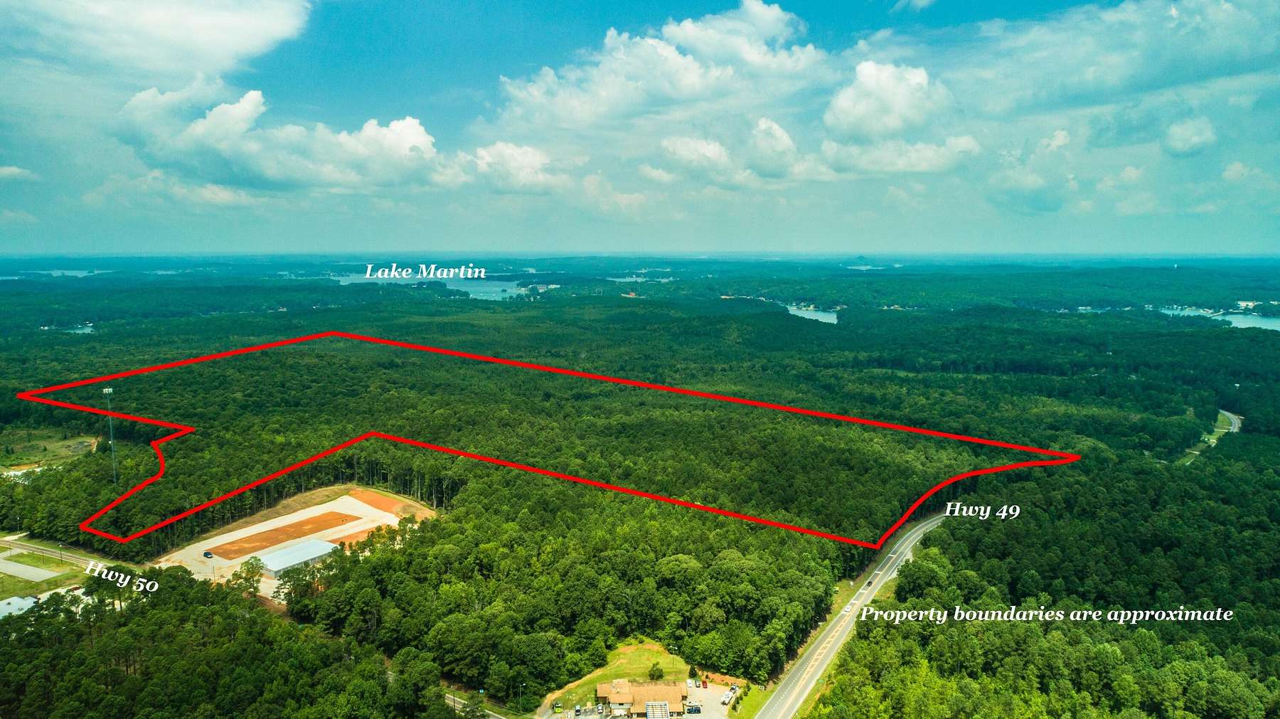83 Acres of Land for Sale in Dadeville, Alabama