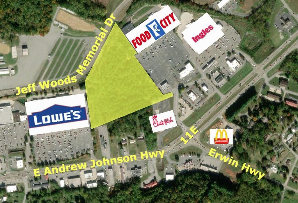 12 Acres of Commercial Land for Sale in Greeneville, Tennessee