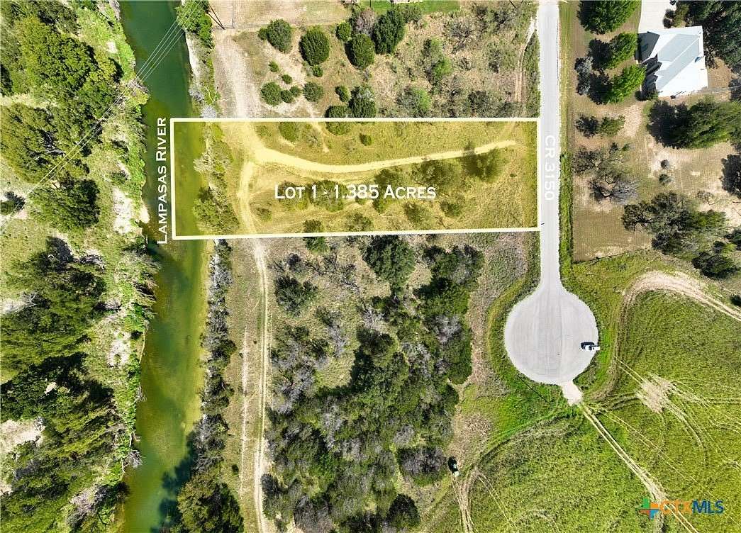 1.385 Acres of Residential Land for Sale in Kempner, Texas