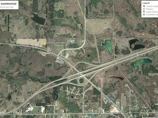2.1 Acres of Commercial Land for Sale in Farwell, Michigan