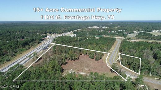 20.7 Acres of Commercial Land for Lease in Havelock, North Carolina