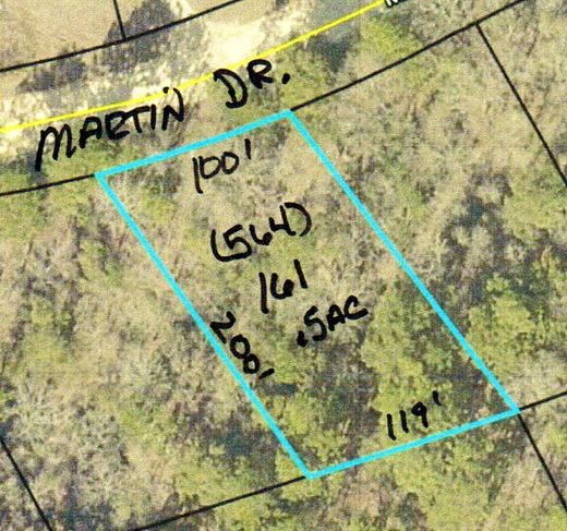 0.5 Acres of Residential Land for Sale in Donalsonville, Georgia