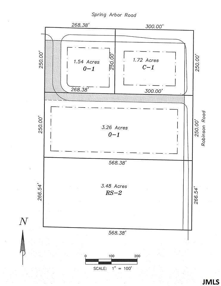 1.72 Acres of Commercial Land for Sale in Jackson, Michigan