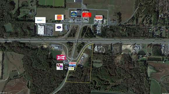 25.9 Acres of Improved Commercial Land for Sale in Lonoke, Arkansas