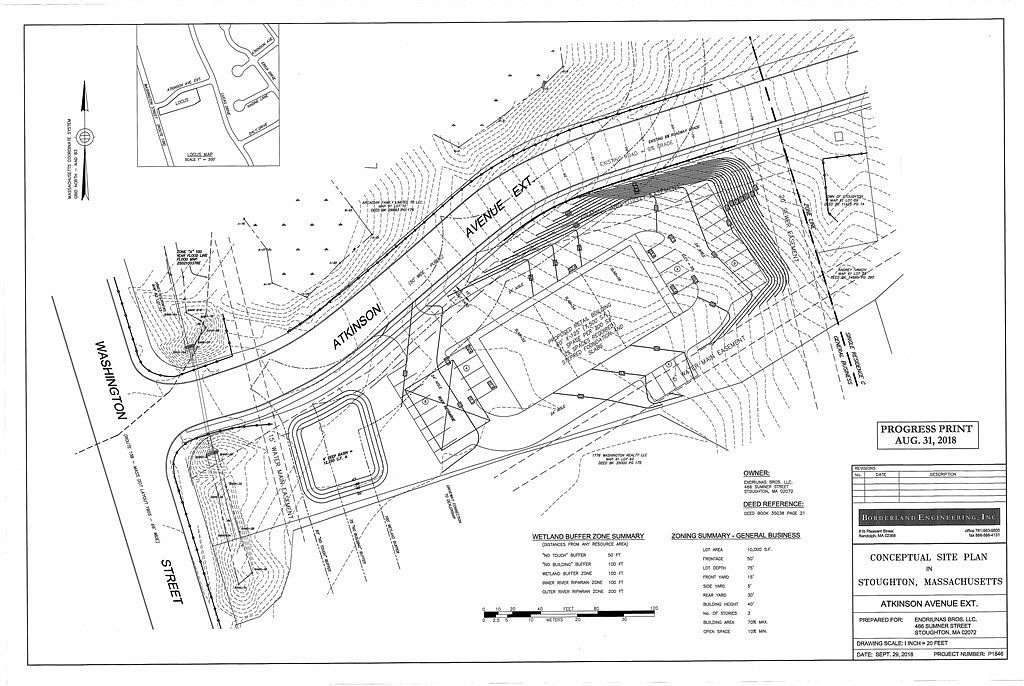 1.3 Acres of Commercial Land for Sale in Stoughton, Massachusetts