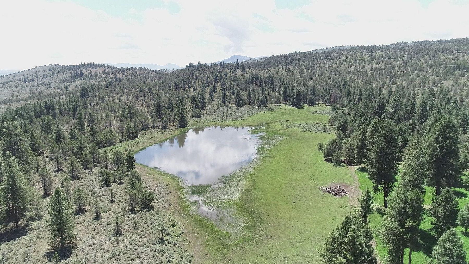 1,876 Acres of Recreational Land & Farm for Sale in Unity, Oregon