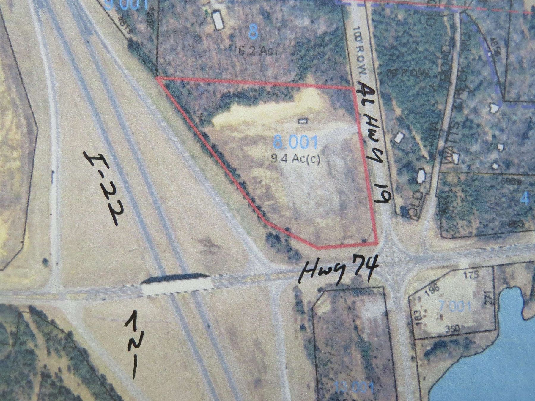9.7 Acres of Commercial Land for Sale in Hamilton, Alabama