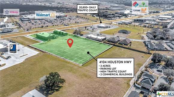3.4 Acres of Improved Commercial Land for Sale in Victoria, Texas