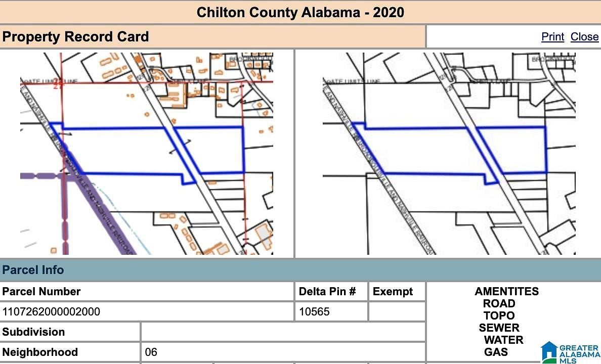 38 Acres of Land for Sale in Clanton, Alabama