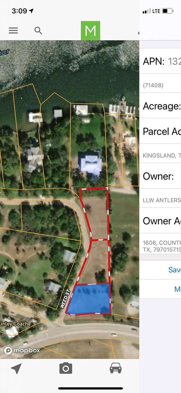 0.45 Acres of Commercial Land for Sale in Kingsland, Texas