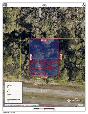 0.56 Acres of Commercial Land for Sale in Lake Charles, Louisiana