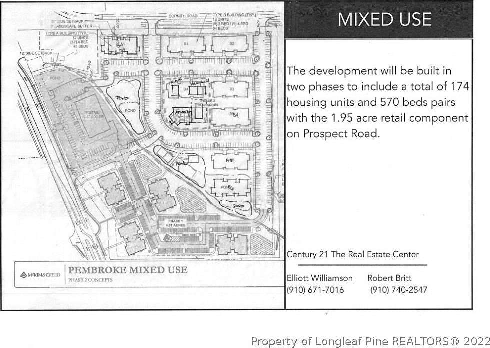 2 Acres of Mixed-Use Land for Sale in Pembroke, North Carolina