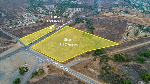 8.2 Acres of Commercial Land for Sale in Riverside, California