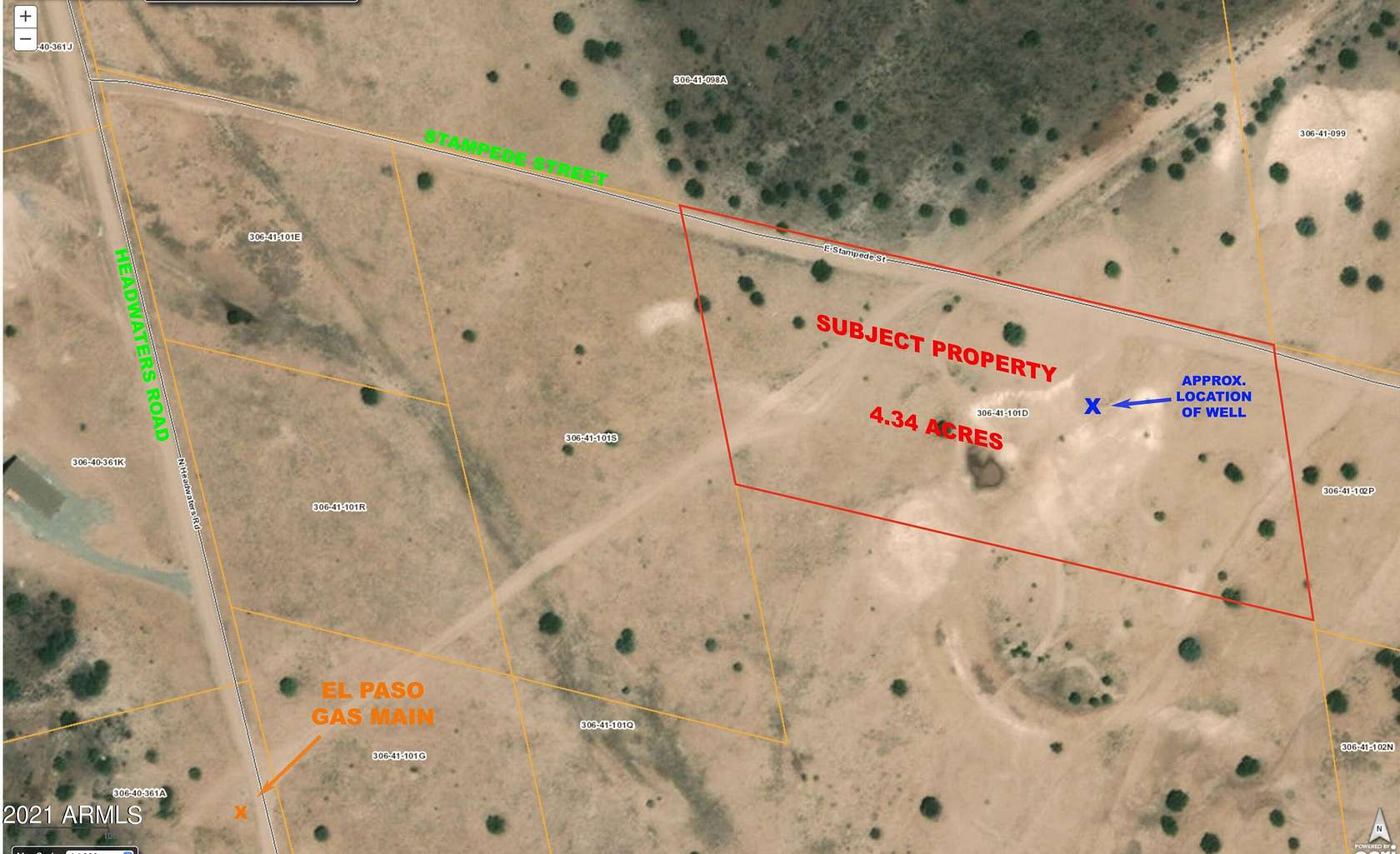 4.34 Acres of Residential Land for Sale in Paulden, Arizona