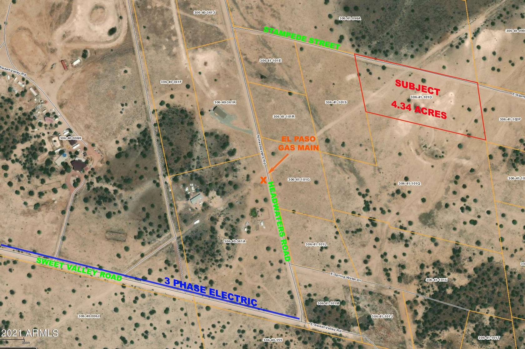 4.34 Acres of Residential Land for Sale in Paulden, Arizona