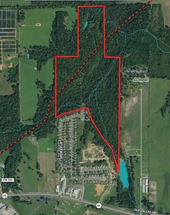99 Acres of Land for Sale in Tyler, Texas
