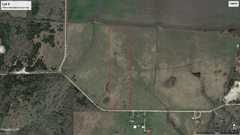 10.1 Acres of Land for Sale in Honey Grove, Texas