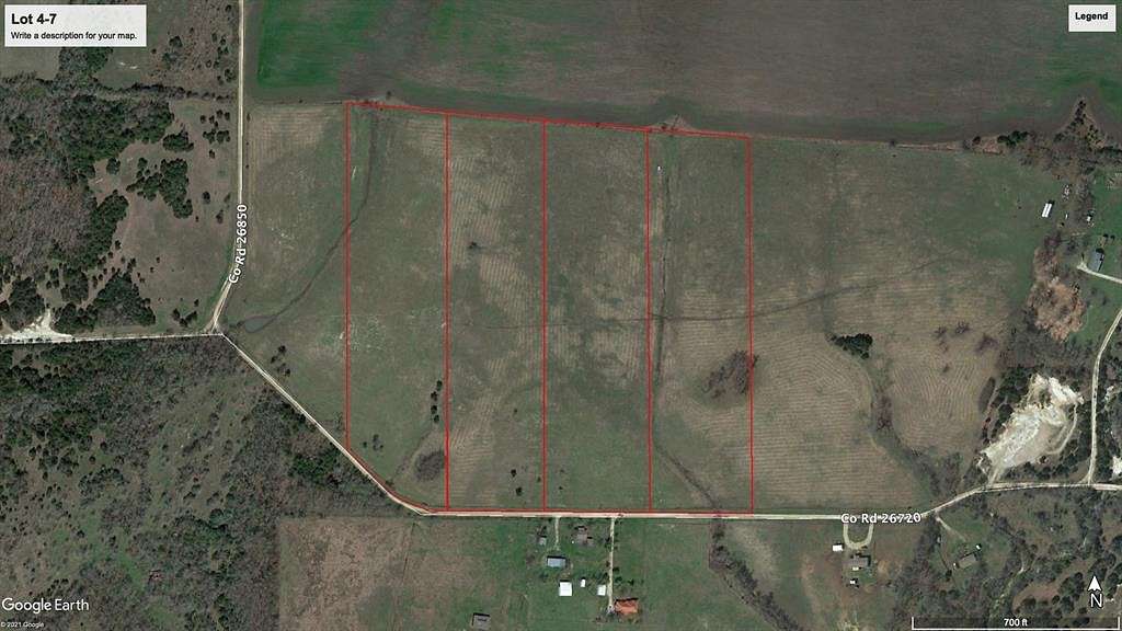 10.1 Acres of Land for Sale in Honey Grove, Texas