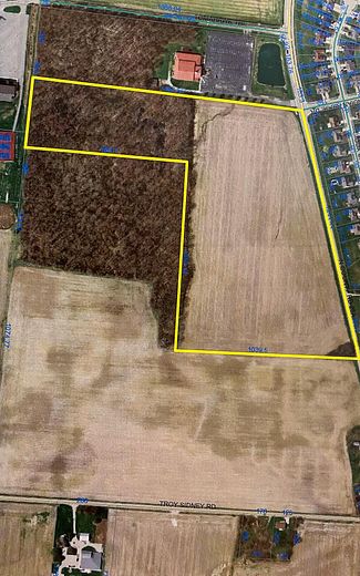 34 Acres of Agricultural Land for Sale in Piqua, Ohio