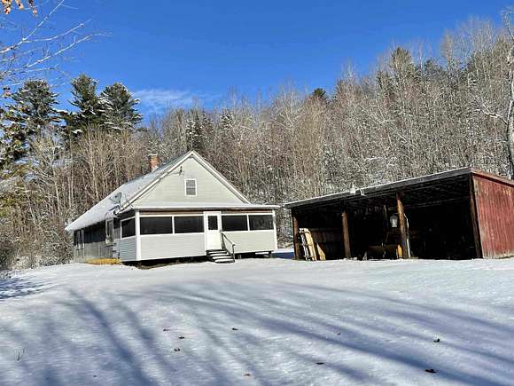 22.53 Acres of Recreational Land with Home for Sale in Burke Town, Vermont