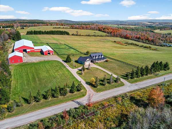 131 Acres of Agricultural Land with Home for Sale in Beaver Dams, New York
