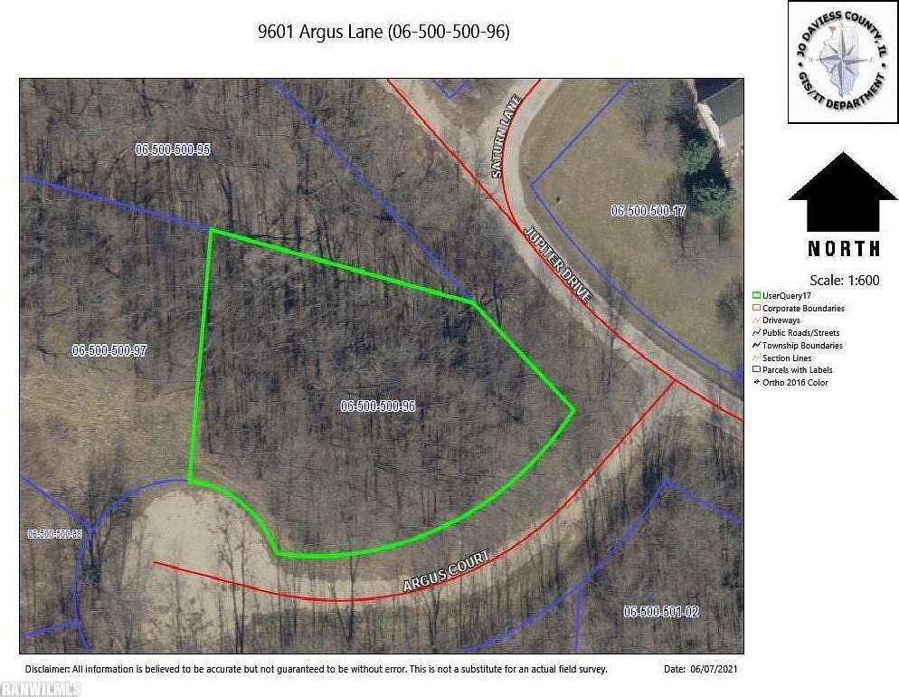 0.58 Acres of Residential Land for Sale in Galena, Illinois