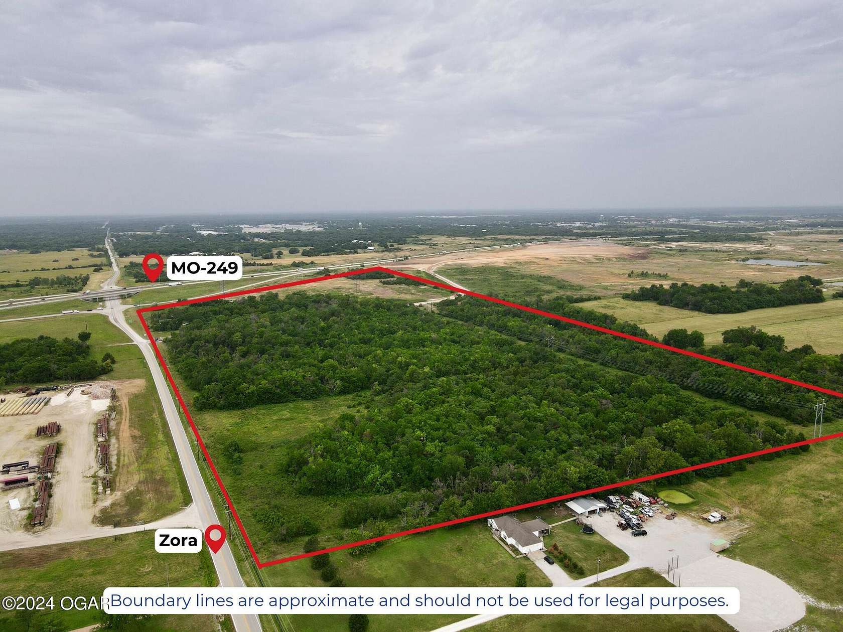 68 Acres of Improved Land for Sale in Joplin, Missouri