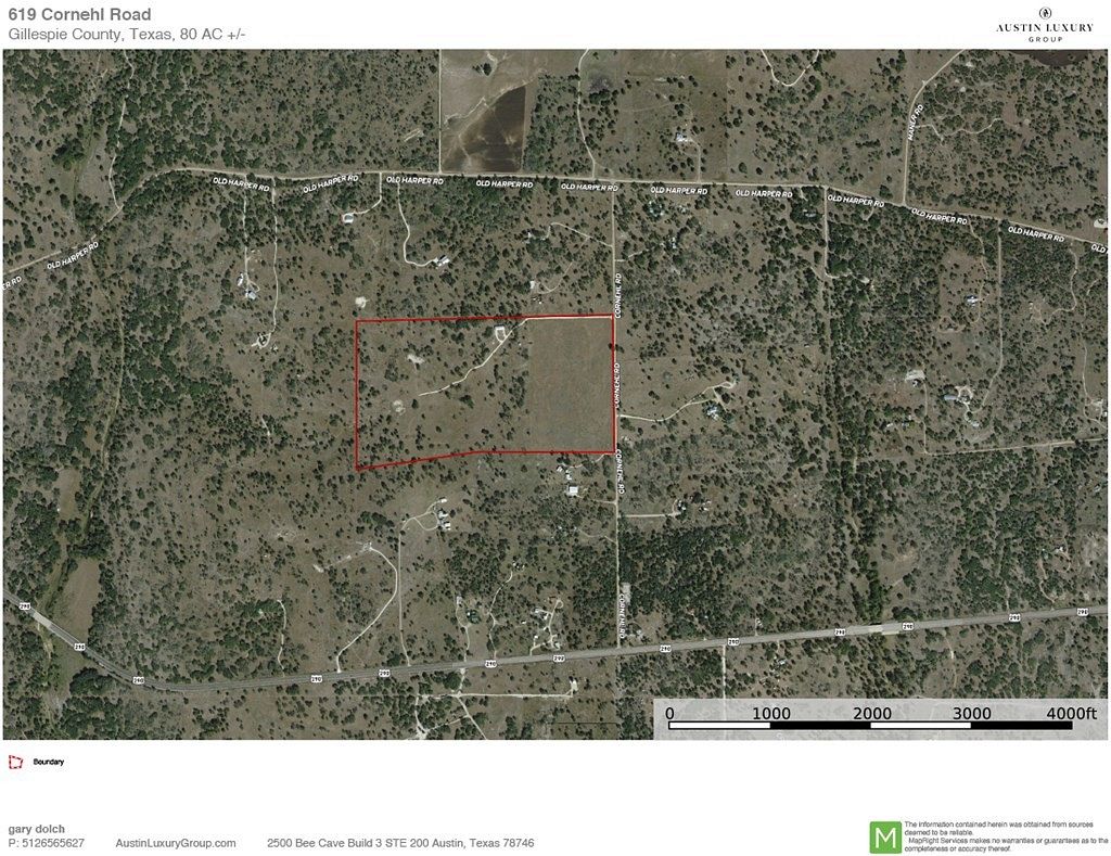 80 Acres of Land with Home for Sale in Harper, Texas