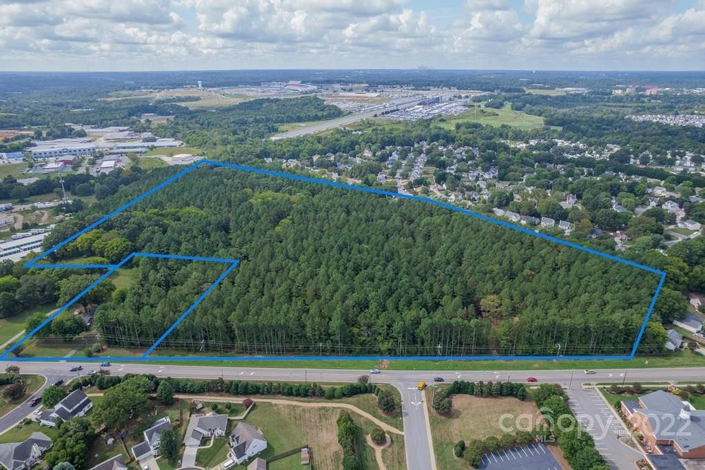 25.9 Acres of Commercial Land for Sale in Concord, North Carolina