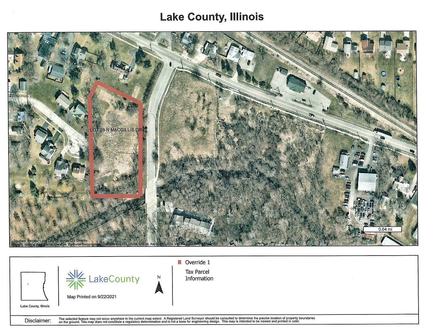 1.5 Acres of Commercial Land for Sale in Round Lake, Illinois