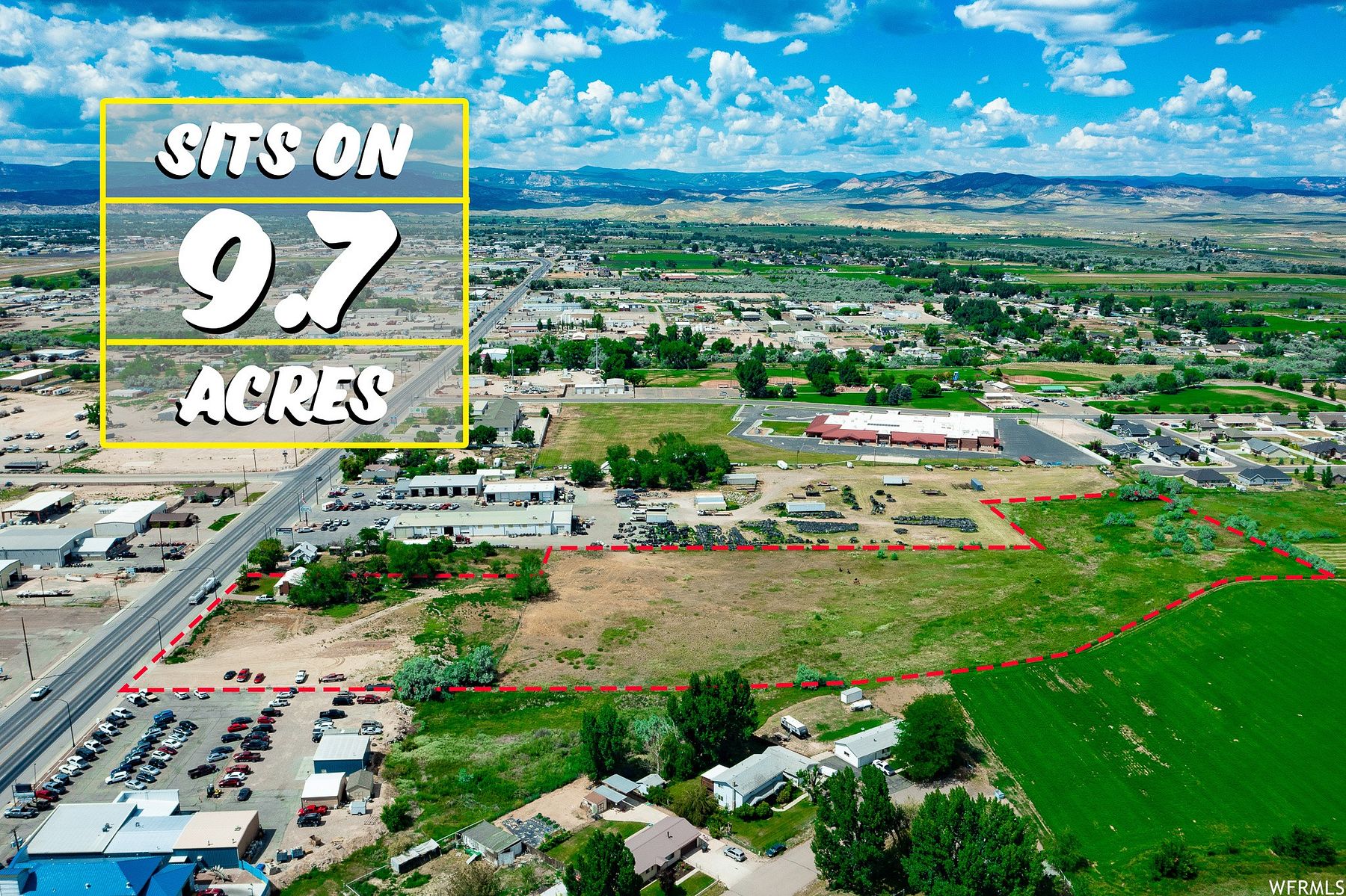 9.7 Acres of Improved Commercial Land for Sale in Vernal, Utah