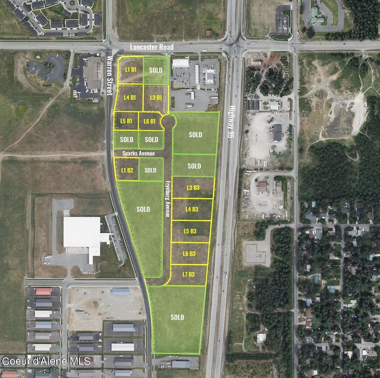 0.75 Acres of Commercial Land for Sale in Hayden, Idaho