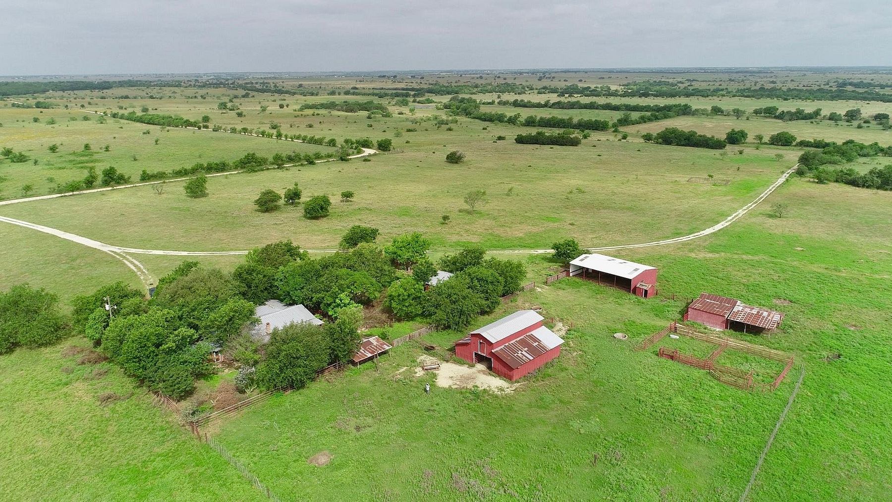 37 Acres of Land with Home for Sale in Clifton, Texas