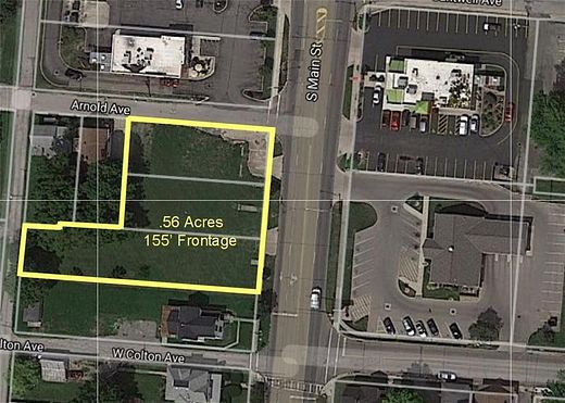 0.57 Acres of Commercial Land for Sale in Bellefontaine, Ohio