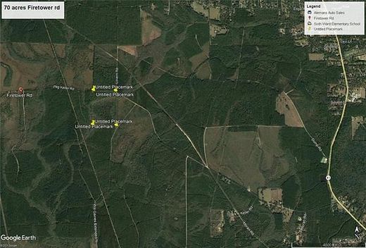 61 Acres of Recreational Land for Sale in Pearl River, Louisiana