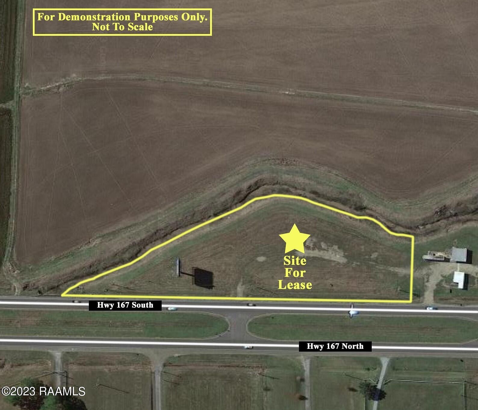 77.691 Acres of Land for Lease in Maurice, Louisiana