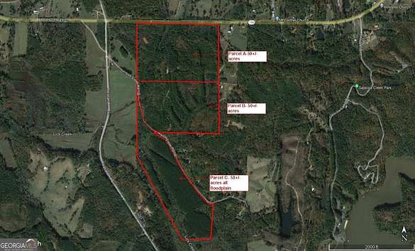 53 Acres of Recreational Land & Farm for Sale in Ranger, Georgia