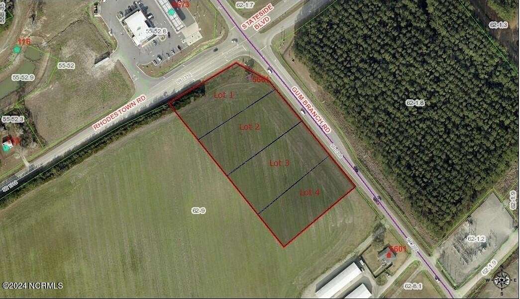 1 Acre of Mixed-Use Land for Sale in Jacksonville, North Carolina