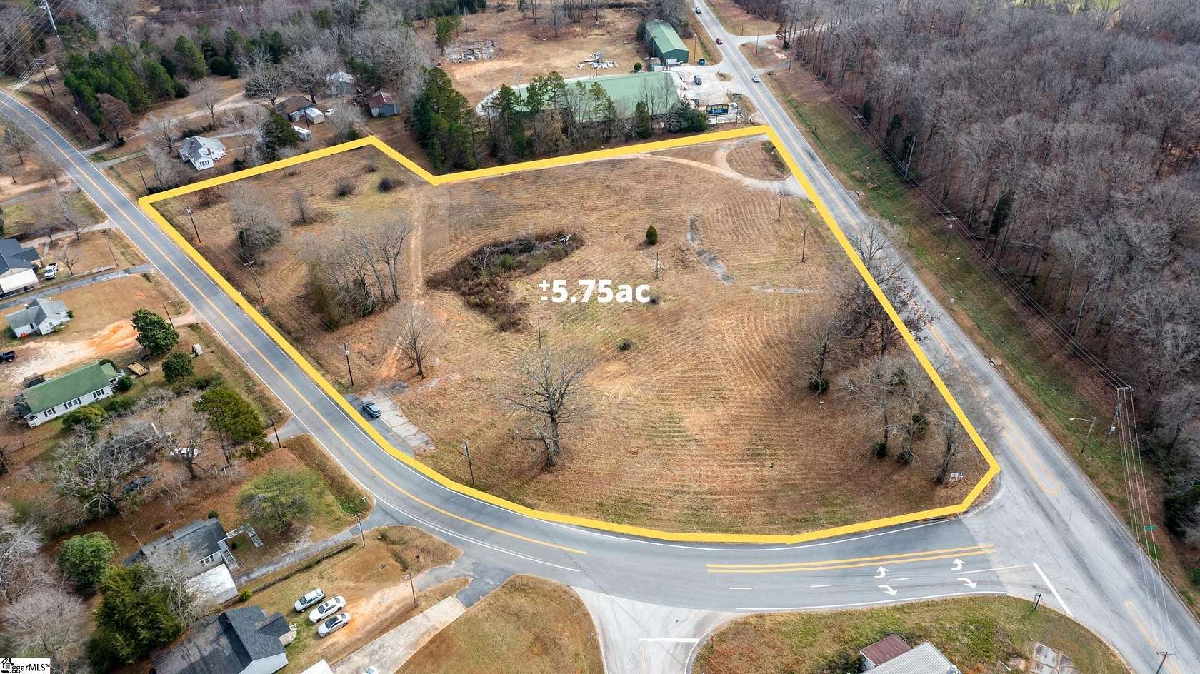 5.8 Acres of Mixed-Use Land for Sale in Laurens, South Carolina