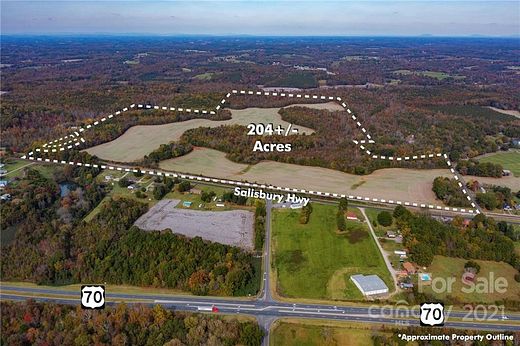 204.57 Acres of Land for Sale in Statesville, North Carolina