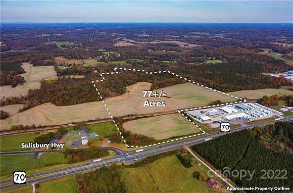 77.5 Acres of Land for Sale in Statesville, North Carolina