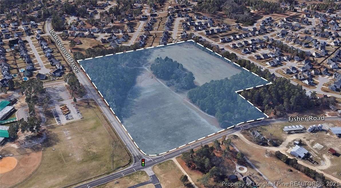 26 Acres of Commercial Land for Sale in Fayetteville, North Carolina