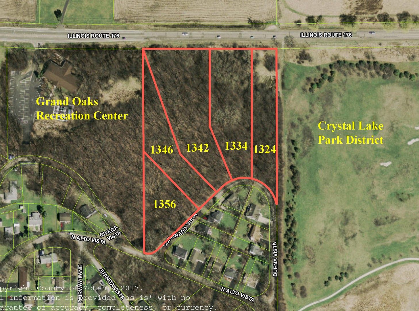 1.1 Acres of Residential Land for Sale in Crystal Lake, Illinois